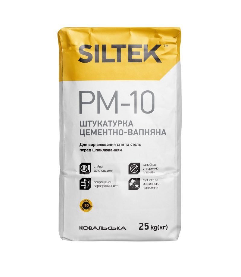 Siltek PM-10 Штукатурка цементно-вапняна